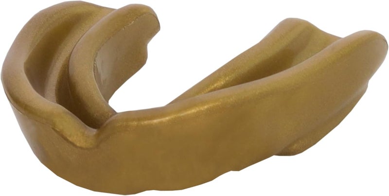 BFS IMPEX Mouth Guard Sports for Adults Best for Teeth,MMA Mouth Guard with Case for Boxing,Karate,Rugby,Football MouthGuard (Golden) - Image 1